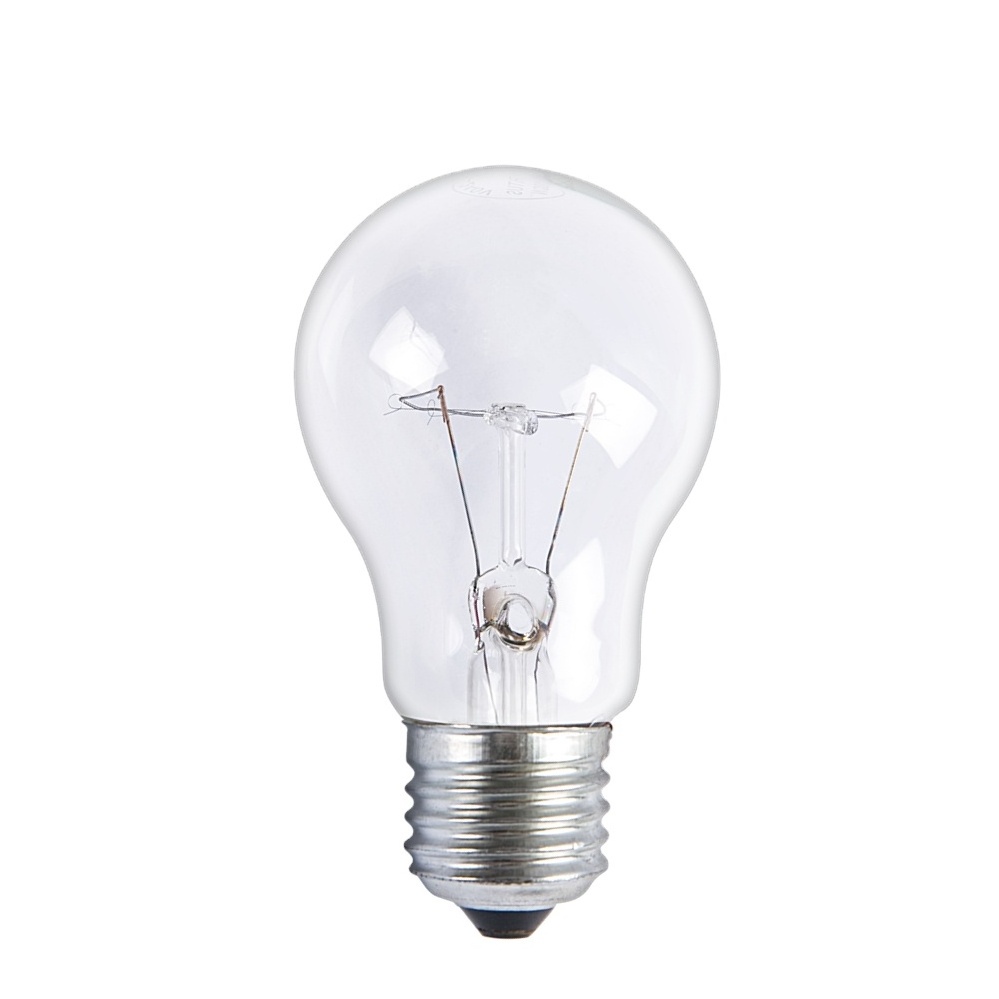 incandescent light bulb manufacturers, single filament incandescent light bulb, 100 watt clear bulb