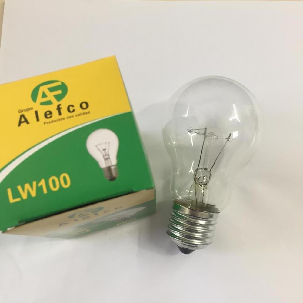 E27 lamp edison bulb clear A19 60w 100w 110v 220v tungsten light incandescent bulb