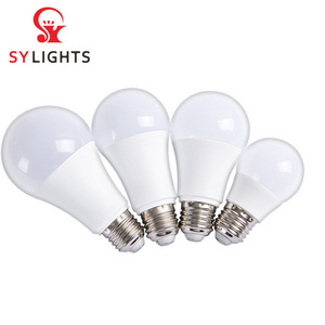 Led bulb E27 5W 7W 9W 12W 15W 18W 20W 220V Soft White A19 LED light PBT PC 2 years warranty