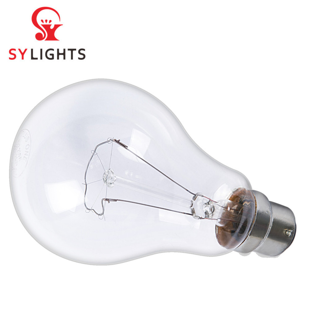 a55 a58 a60 bulb 100 watt edison bulb incandescent glass bulb e27 electric light with a wire filament visible light incandescenc