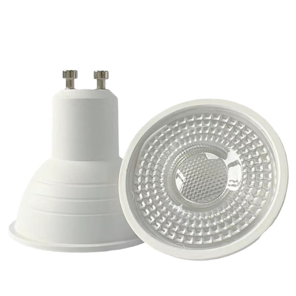 LED spotlight GU10 cup COB lens super bright energy-saving pin track light ceiling light