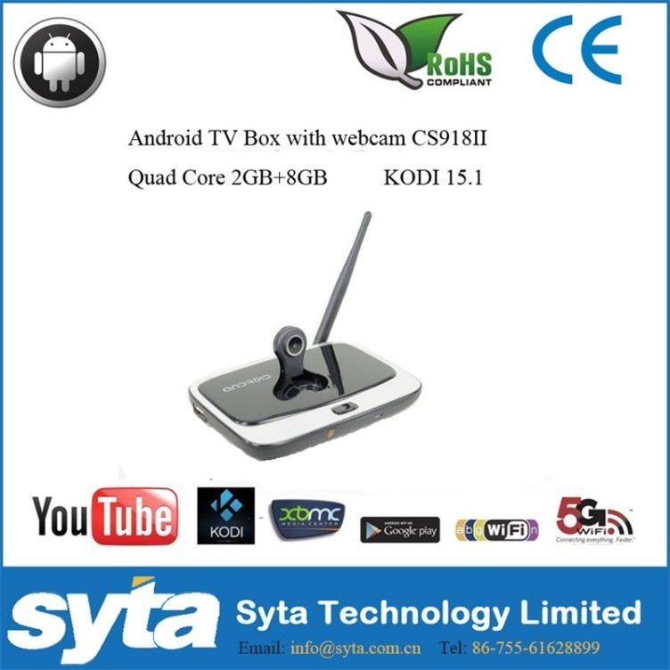 SYTA Best Sale Plastic 2G 8G Android Smart Tv Box Sex Porn For Kenya Nigeria,Ugada CS918II android tv box with 3g 4g sim card sl