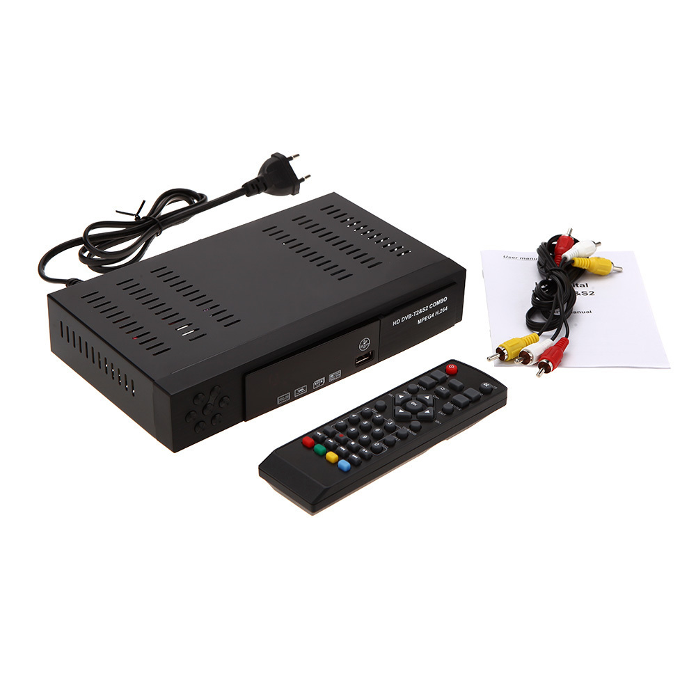 MPEG-4 H.264 Full HD combo receiver dvb-s2 dvb-t2 digital satellite receiver