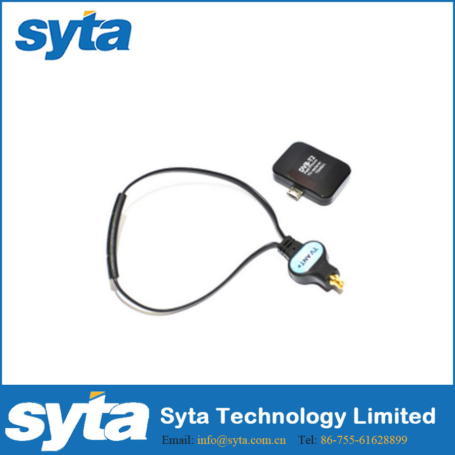 SYTA mobile phone/tablet Micro USB TV tuner DVB-T2 TV receiver for Android Phone/Pad