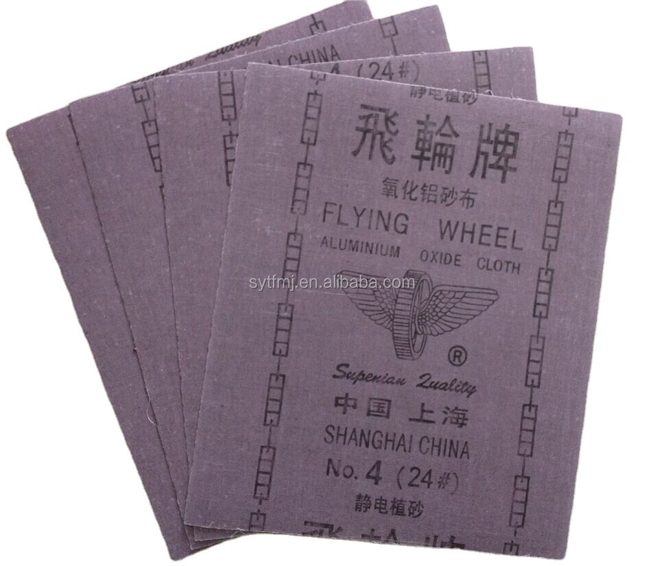 black aluminium oxide abrasive cloth /emery cloth /sand paper