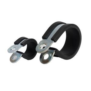 Reasonable Price Customized Pipe Clips Rubber Lined Hose Clamp With Good Quality