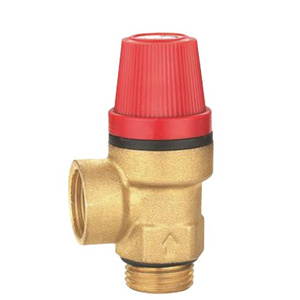 BSP 3/4"  DN20 Brass Safety air Pressure Relief Valve  for Solar Water Heaters system