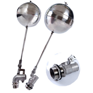 Thread Manual Control 4 Inch PN16 Stainless Steel 1 Piece 2 way Ball Float Valve with ball for Water tank