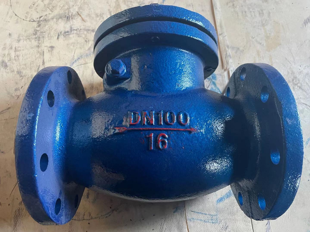 TKFM ansi standard 3 inch 150lb casting steel non return swing check valve