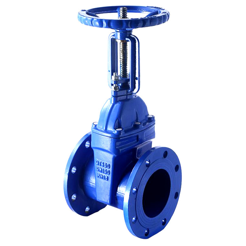 TKFM vale dn 50 water use soft connection rising stem slide cast iron sluice gate valve