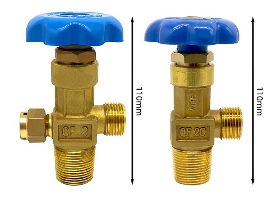 liquefied Co2 Argon oxygen Gas 15kg lpg Cylinder Brass Valves