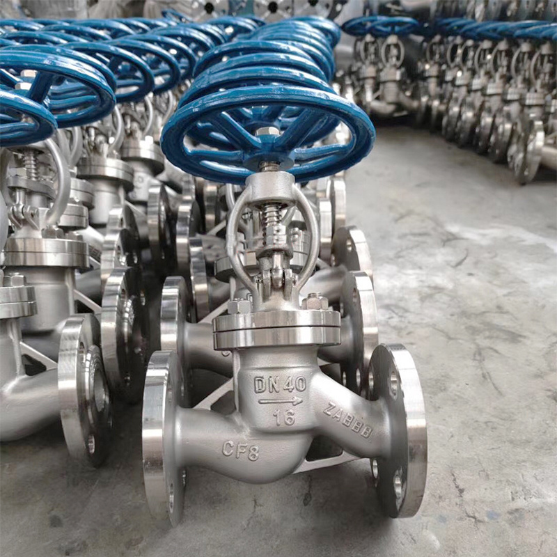 Gost Standard Rising Stem Pn16 Dn250 800lb Cast Steel Globe Valve for Water Oil Gas