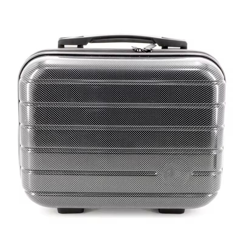 New 14-Inch Portable Carry-On Luggage with Zipper Closure Fashionable Candy Pattern Gift Cosmetic Case