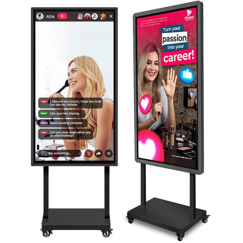 OEM/ODM live streaming broadcasting Equipment Interaction LCD Display For Facebook ,You tube ,tiktok , online class