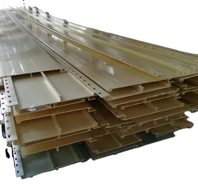 Plank / Decking / Flooring Aluminium Extruded Profiles With Wooden Color