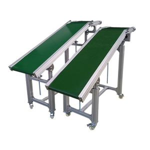 Grade Pu Flat Portable Smt Pcb Pallet Types Nylon Logistics Production New Cheap Assembly Line Small Incline Conveyor Belt