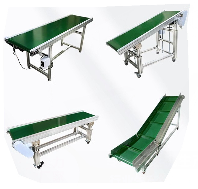 Grade Pu Flat Portable Smt Pcb Pallet Types Nylon Logistics Production New Cheap Assembly Line Small Incline Conveyor Belt