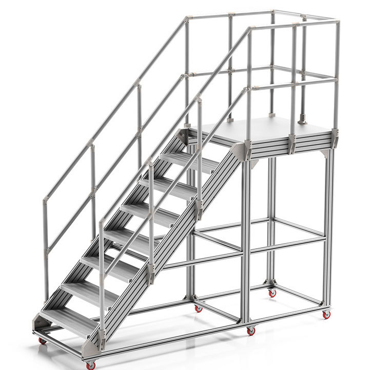 mast climbing work platform suspended working platform elevated work ...