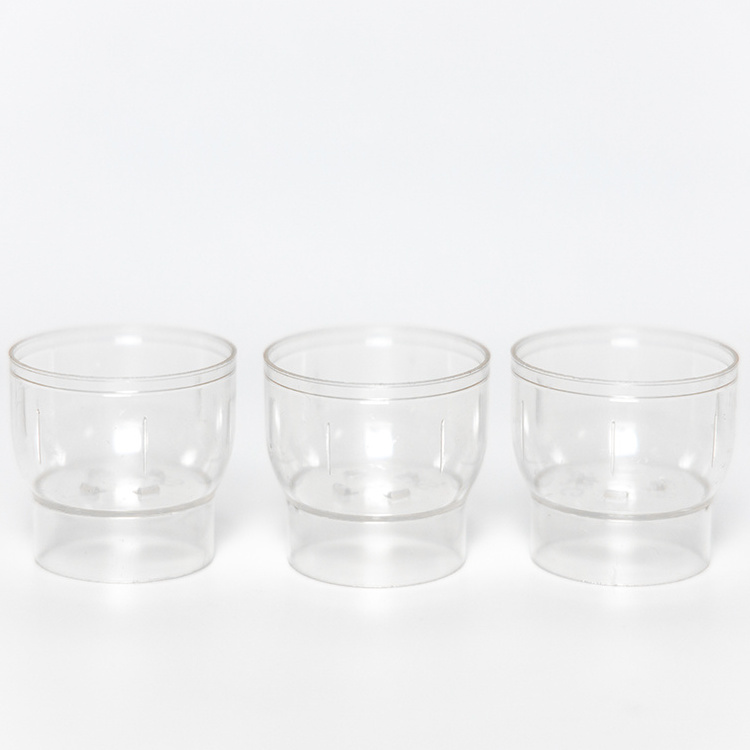 Pc tea light plastic candle container tealight cup for candles