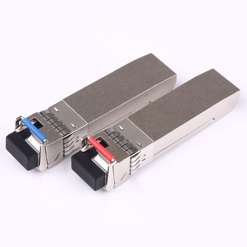 Compatible 10G BIDI SFP+ 10km 1270/1330nm Single Mode Single Fiber LC DOM Simplex Transceiver Optical Fiber Transceiver Module