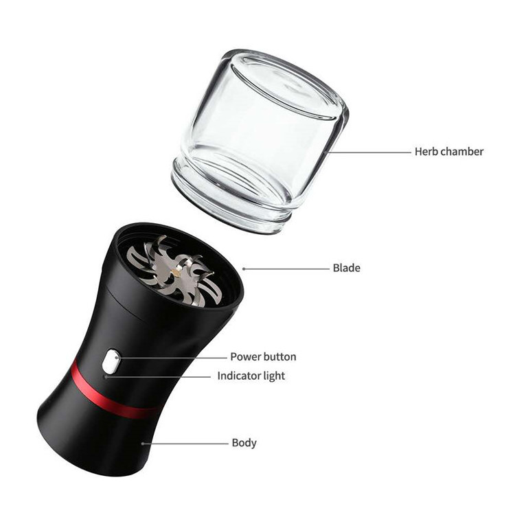 2022 High Quality Powerful Auto Electric electric herb grinder For Smoking Accessories tobacco herb electric grinder