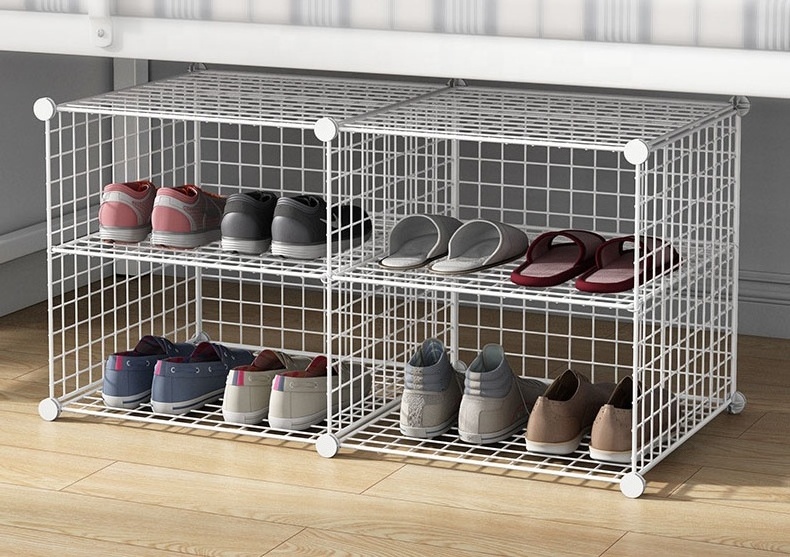 VIC College students dormitory simple small shoe rack home put the door of the economical storage artefact multi-layer