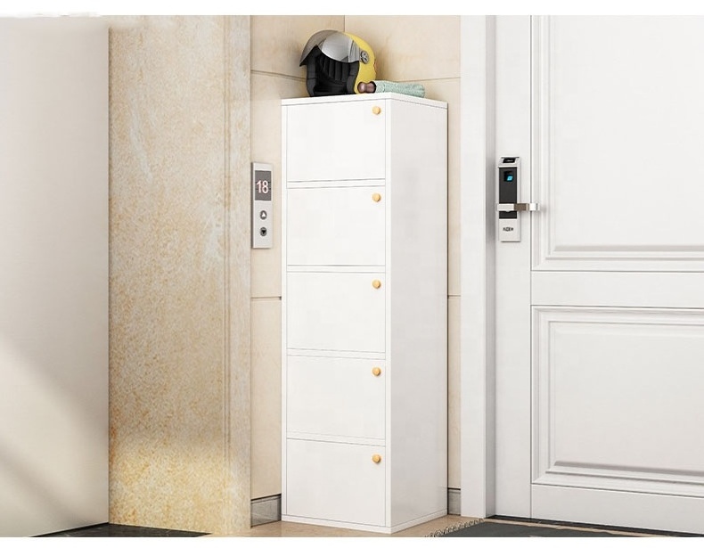 VIC Shoe cabinet household door outside narrow high vertical indoor dustproof large capacity storage locker