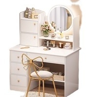 VIC Makeup table modern simple household bedroom small makeup table storage cabinet one simple dresser