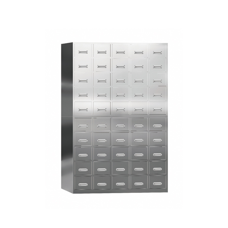 Factory Direct Medical Pharmacy Instrument Cupboard Furniture Multi-Drawers Storage Stainless Steel Cabinet