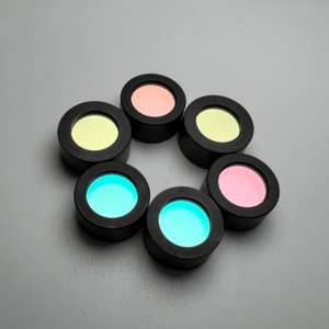 630nm Colored glass optical filters narrow bandpass filters Fluorescence filter