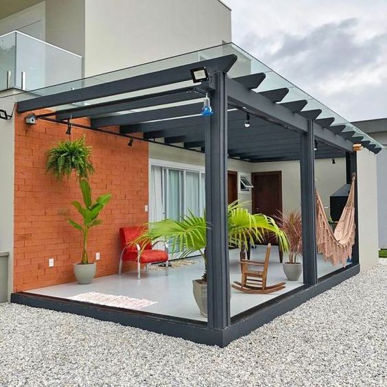 Newest Metal Electric Waterproof Aluminum Pergola Pavilion Aluminium Pergola For Garden Pergolas And Gazebos