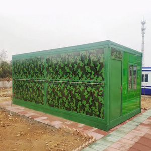 Camouflage Colors Good Price Portable Foldable Container House Easy Transportation Easy Assembly Foldable Container Home