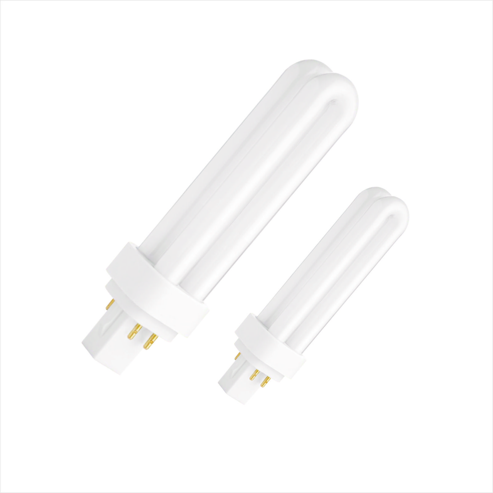 10W/13W/18W/26W 2pins G23 2U PLC Compact Fluorescent Lamp White 220v 380v 8kw Power Uv Ultra Violet Lamp 2 Pins 110V / 220V CFL