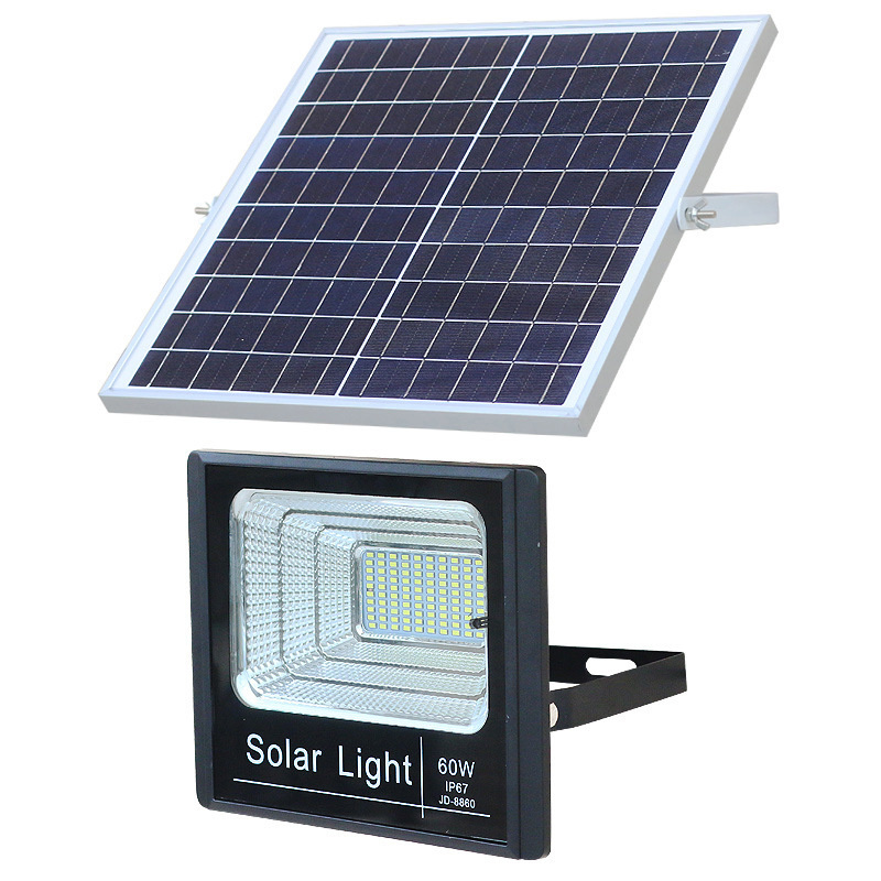 HIGH CLASS Automatic Mode Projector Outdoor Waterproof 100Watt 200Watt 300Watt Solar Flood Light With Panel