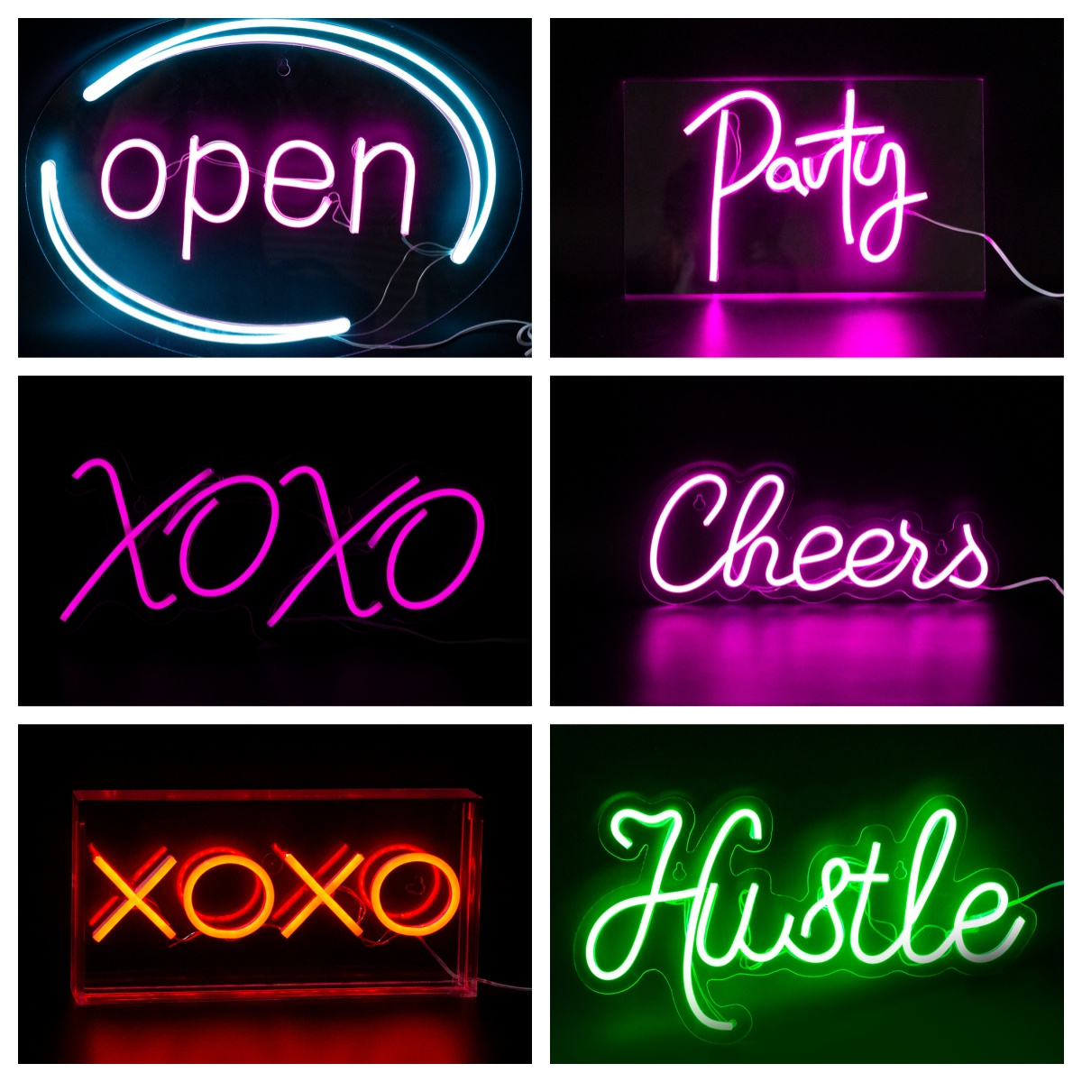 Happy Birthday Neon Sign  Led Custom Wing  Light 8W LED Neon light