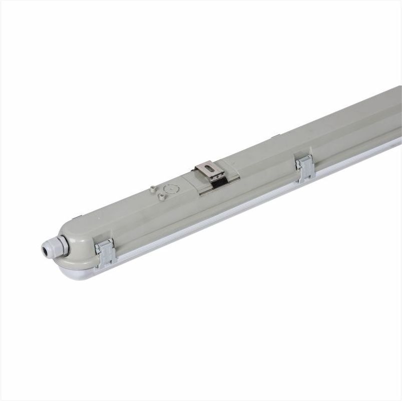 T8 Tube inside led tri-proof light with 2ft 4ft 5ft IP65 Waterproof LED Tri Proof Light Lamp Fixture 85LM/W