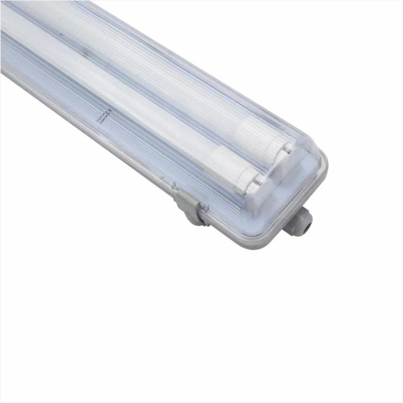 T8 Tube inside led tri-proof light with 2ft 4ft 5ft IP65 Waterproof LED Tri Proof Light Lamp Fixture 85LM/W