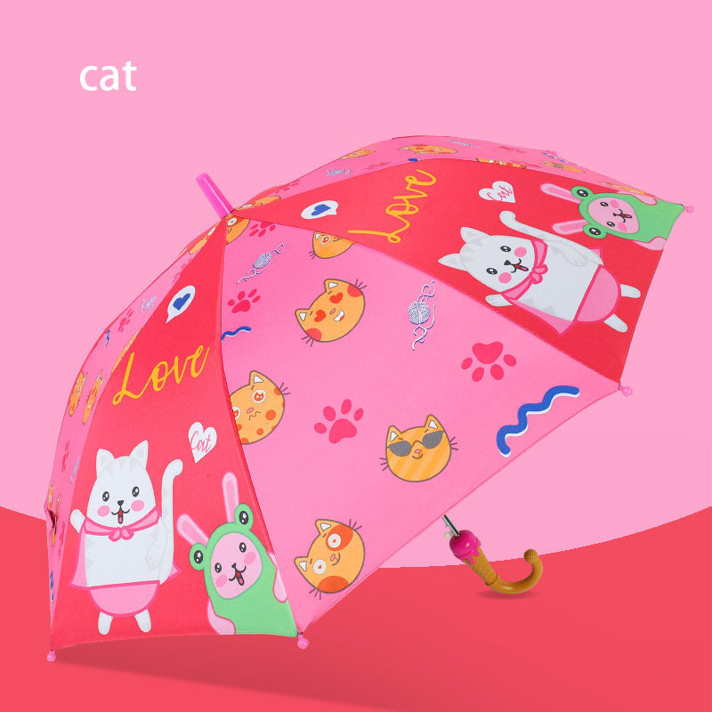 Children's Umbrella Primary School Kindergarten Baby Cute Ultra Light Automatic Safety Can Print Logo Children's Umbrella