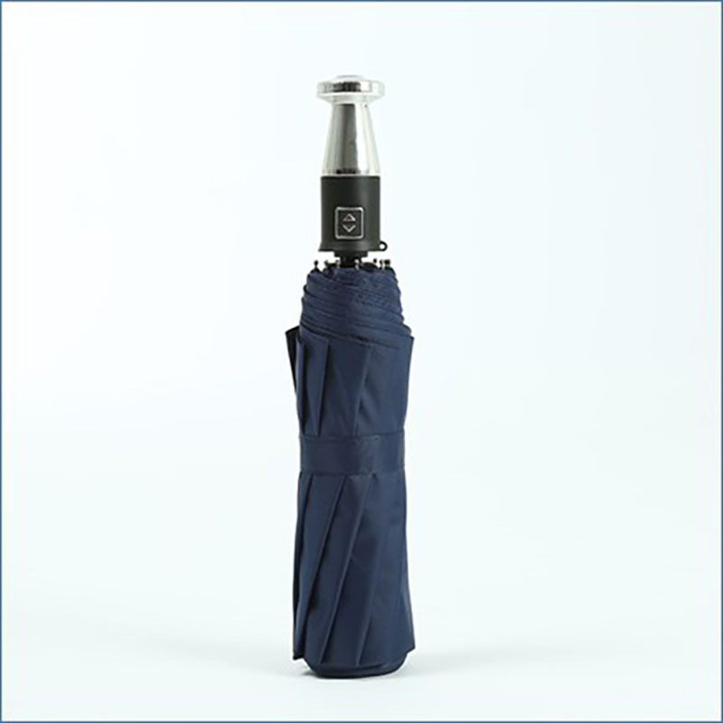 Manufacturer Promotional Automatic Windproof Luxury Handle Rolls Royce Business Three  Fold Umbrella