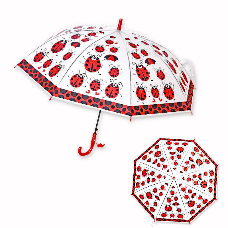 Cute Cartoon Umbrella Kids Animation Creative Long-handled Kids Umbrella For Children Boys Girls