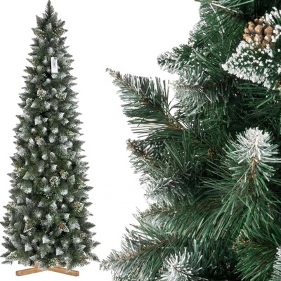 210cm  white snow christmas trees large christmas decoration supplies-old pohon natal albero di natale arbol de navidad