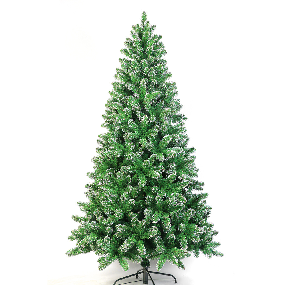 2024 New style PVC artificial Christmas tree with snow effect pvc christmas decor tree