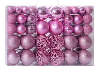 wholesale factory price Christmas luxury plastic ball  Xmas baubles in set decorations supplier christmas ball & tree ornaments