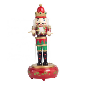 2023 New Arrival Christmas Wooden Nutcracker Soldier Christmas Ornaments Christmas Nutcracker