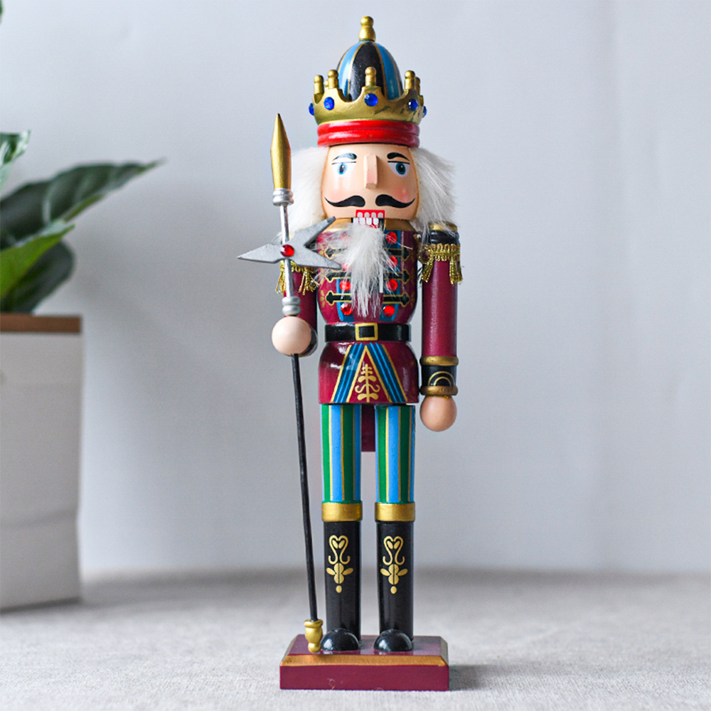 Nutcracker Soldier Christmas Wooden nutcracker decorations Christmas nutcracker Soldier