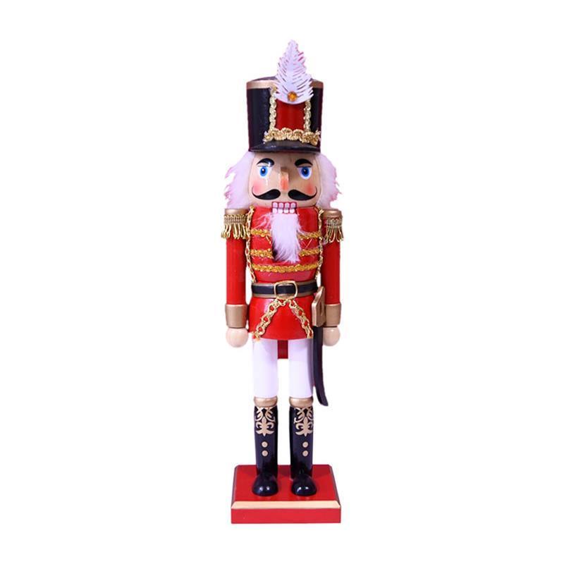 2023 New Design wooden toy soldier nutcracker Christmas Nutcracker Wooden soldier nutcracker