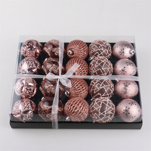 New design Plastic Christmas Balls Ornament Christmas ball & tree ornaments