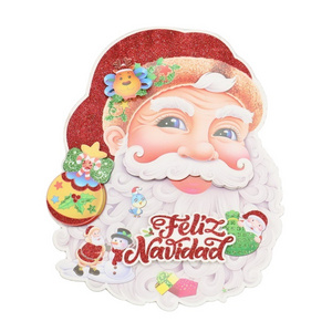 2023 Santa Claus Decorative paper christmas sticker New year