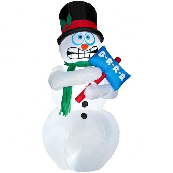 Wholesale Christmas inflatable snowman indoor and  outdoor decoration Decoracao inflavel de Natal Decoracion inflable de Navidad