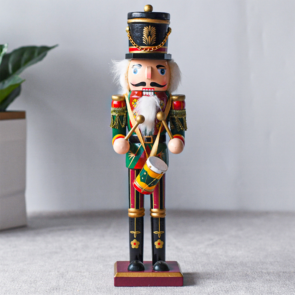 Nutcracker Soldier Christmas Wooden nutcracker decorations Christmas nutcracker Soldier